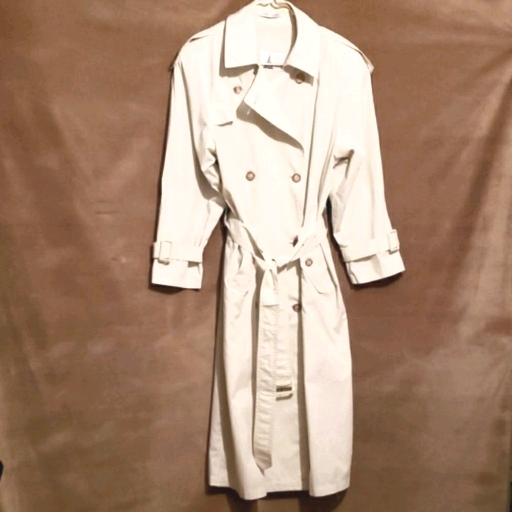 MISTY HARBOR ORIGINAL TRENCH COAT SZ 10P